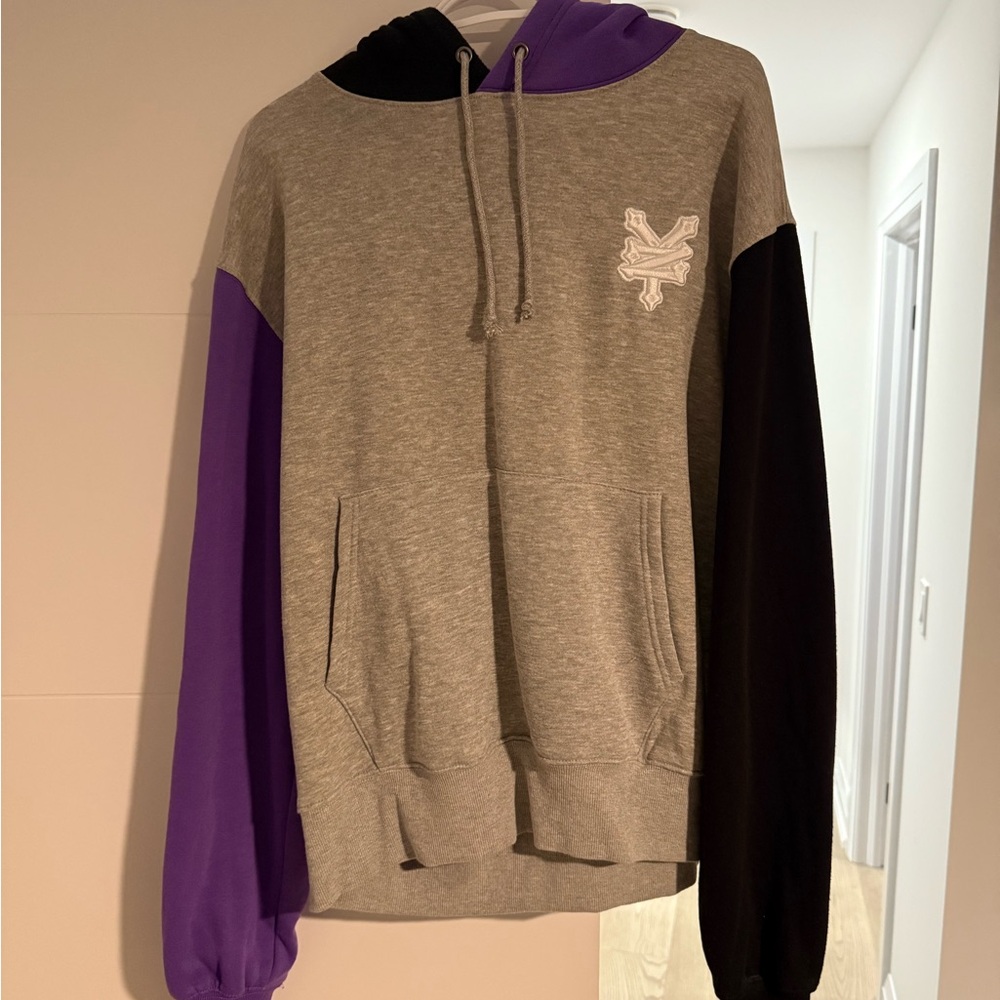 Gray and Purple Zoo York  Hoodie